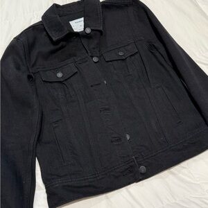 Old Navy Charcoal Denim Jacket